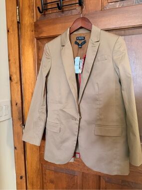 J.Crew Alfie Blazer in Camel Brown NWT